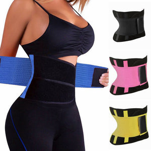 Body Shapers Unisex Tummy Slimming Waist Belt Latex Waist Trainer/Corset/Shaper