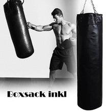 Load image into Gallery viewer, Boxing Sandbags Punch Bag with Heavy Duty Steel Chain for Home Outdoors Gym Muscle fitness equipment