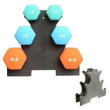 Load image into Gallery viewer, Weight Lifting Dumbbell Bracket Stand Weight Support Dumbbell Floor Rack Home Exercise Equipment  Fitness Accessories