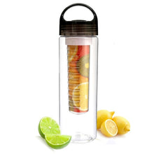 Load image into Gallery viewer, Tritan Plastic Sports Shaker Water Bottle Fruit Infuse Juice Bottle Home Outdoor Travel Drinkware